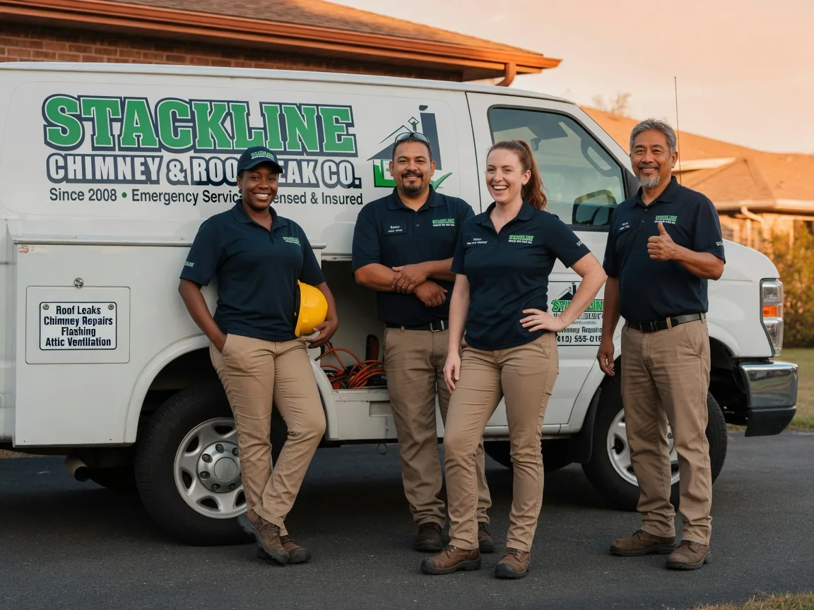 Chimney flashing repair company in Goodrich, ND